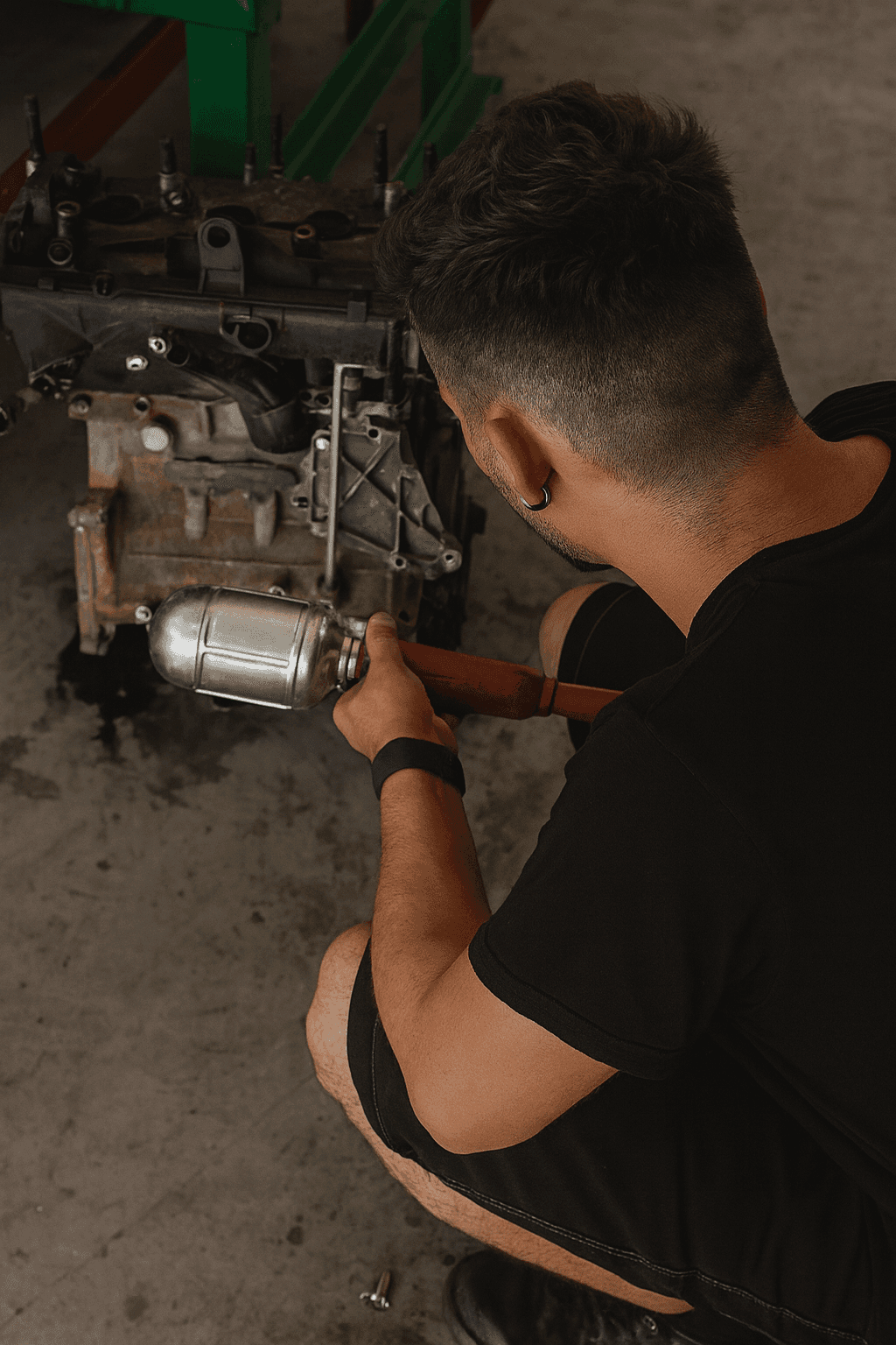 البحث عن القطعة المناسبة برقم الشاصي.